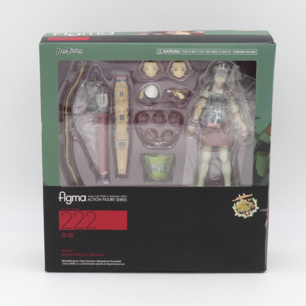 figma 赤城 222 艦隊これくしょん-艦これ- 未開封品 外箱イタミ有 マックスファクトリー フィグマ フィギュア