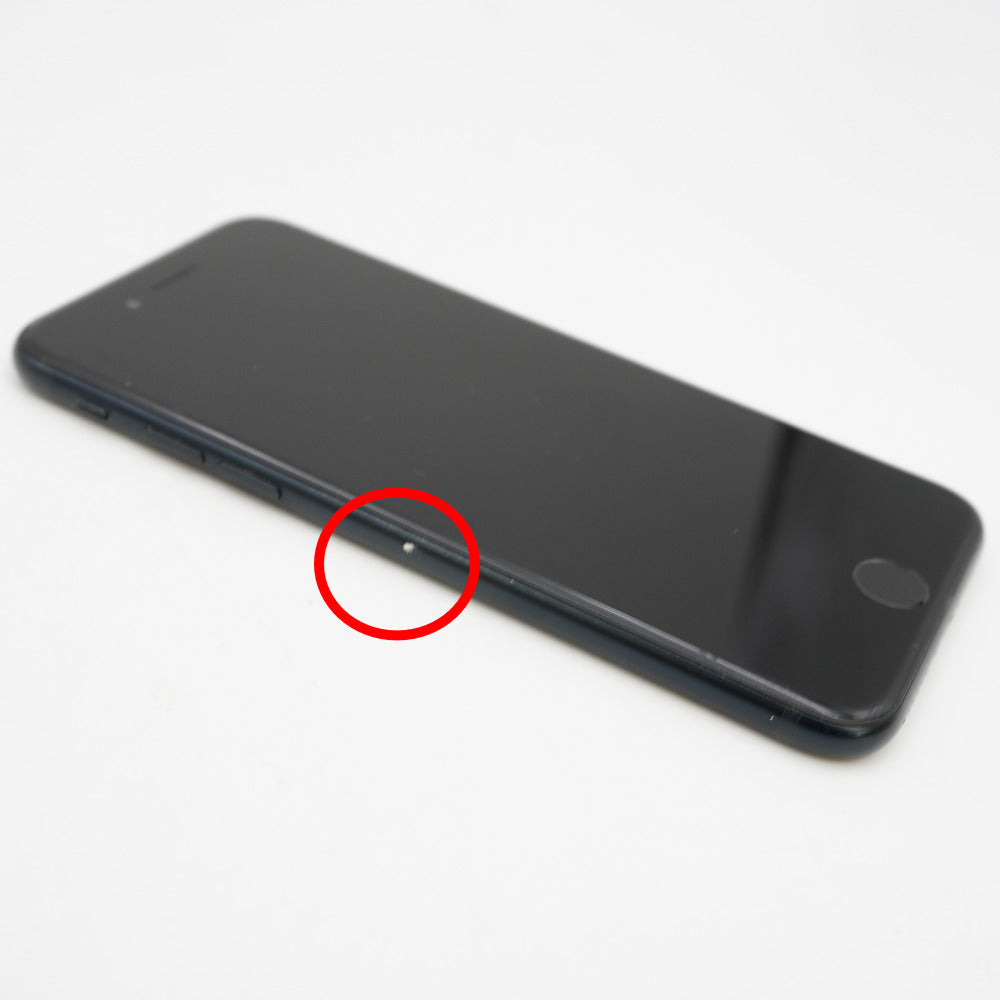 Apple iPhone SE(第3世代) softbank版 64GB MMYC3J/A ミッドナイト ネットワーク利用制限○ 2022年 SIMロックなし 本体のみ