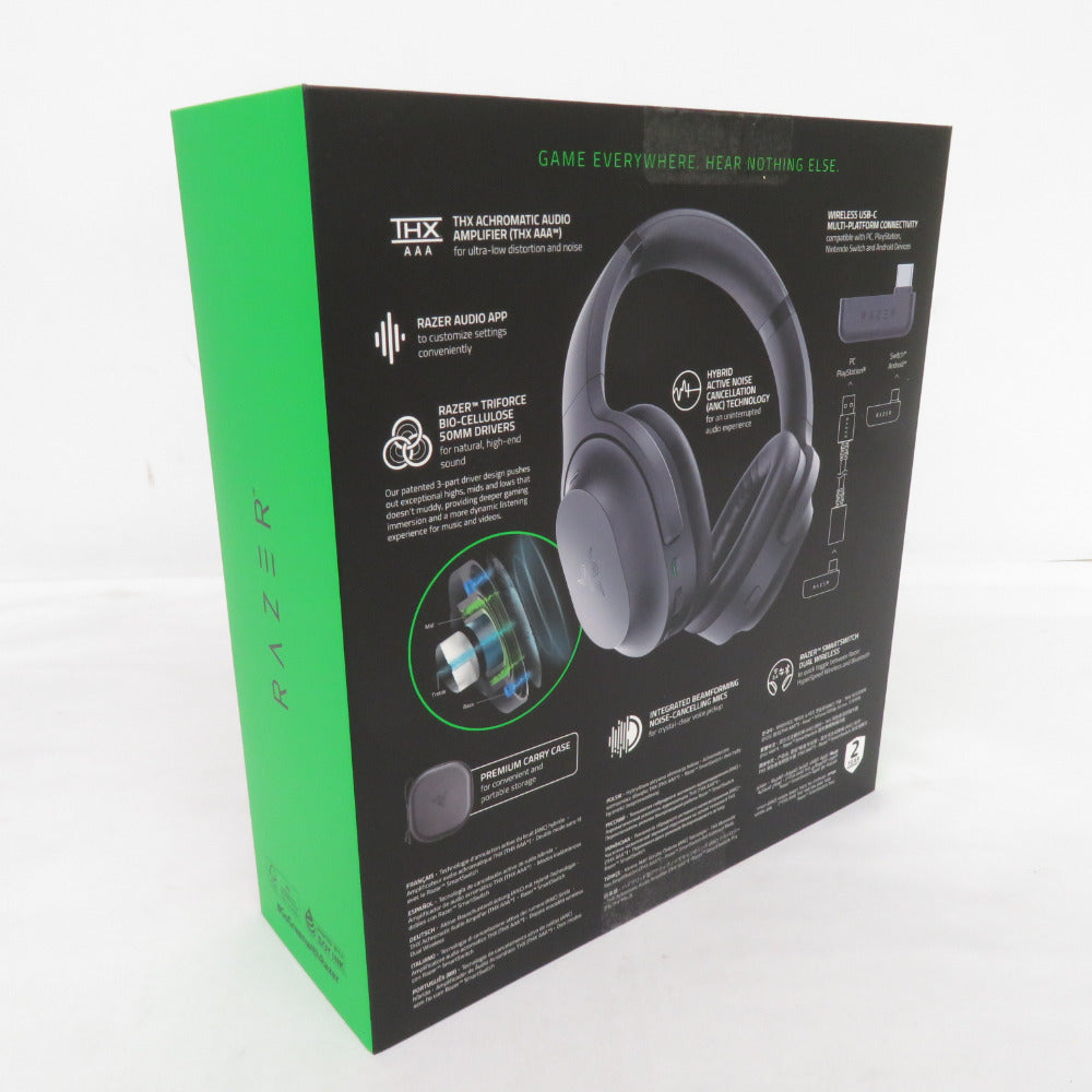 Razer ゲーミングヘッドセット Barracuda Pro RZ04-03780100-R3M1