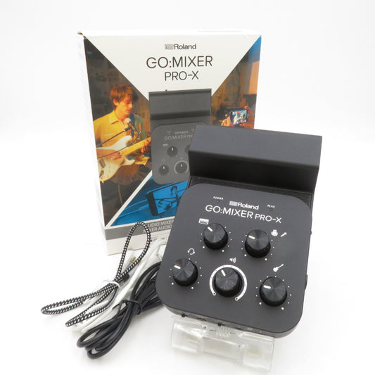 Roland (ローランド)  モバイル・デバイス用 ポータブル オーディオ・ミキサー GO:MIXER PRO-X [動画制作・ライブ・ストリーミング]