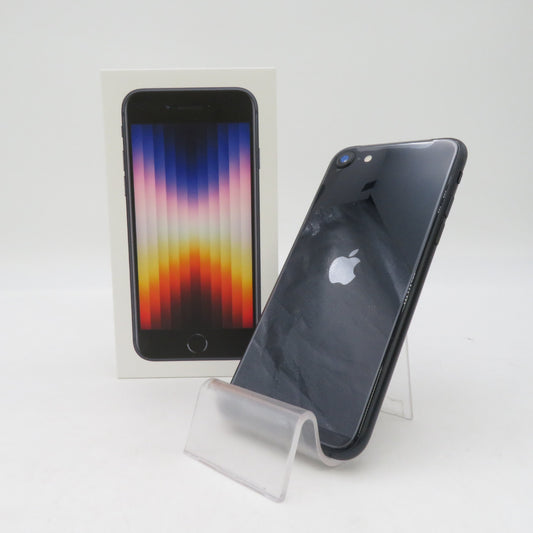 Apple iPhone SE(第3世代) docomo版 64GB MMYC3J/A ミッドナイト ネットワーク利用制限〇 2022年 開封済み未使用品 SIMロックなし