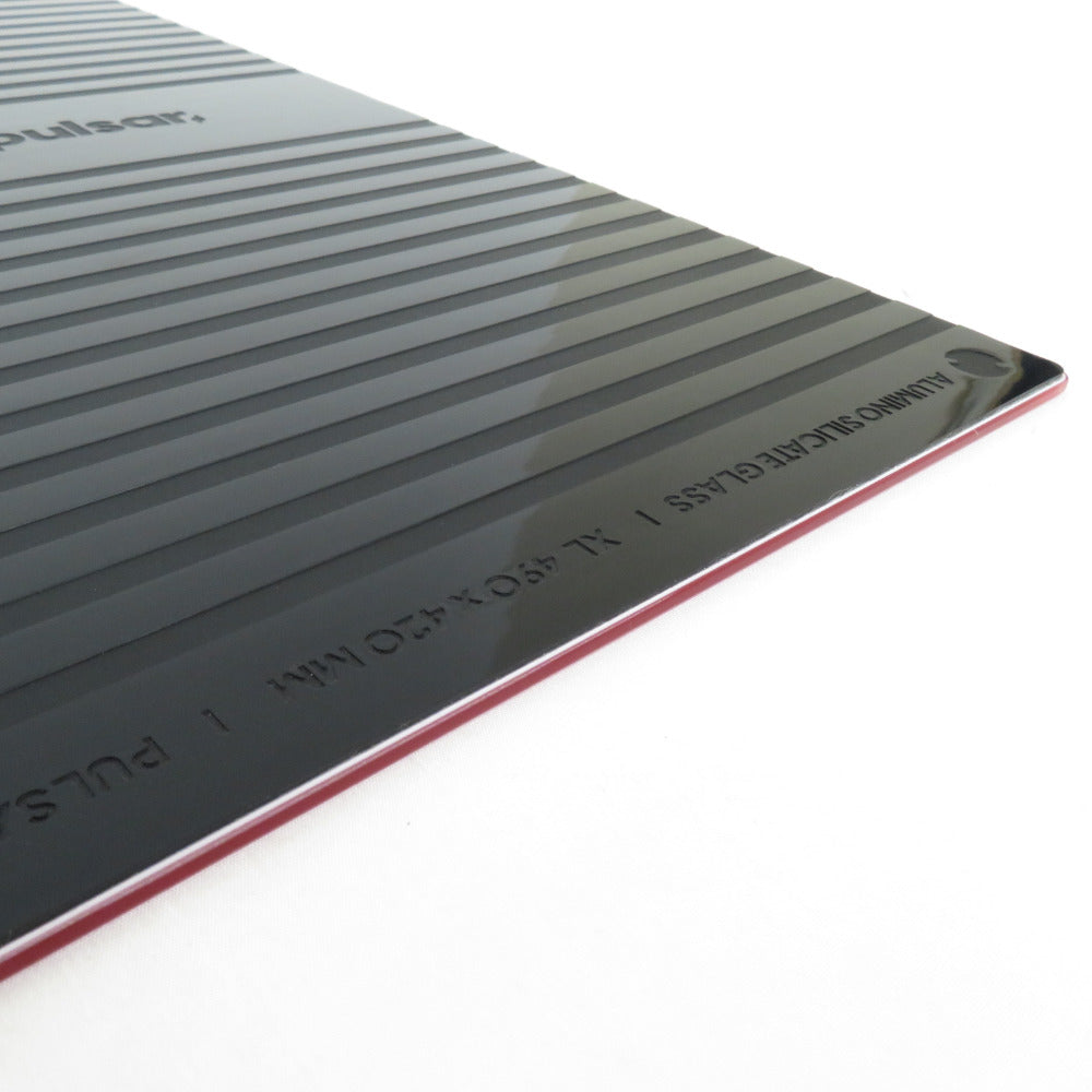 Pulsar パルサー ガラスマウスパッド Superglide Pad XL Red ゲーミングマウスパッド XLサイズ ‎SGPXLR