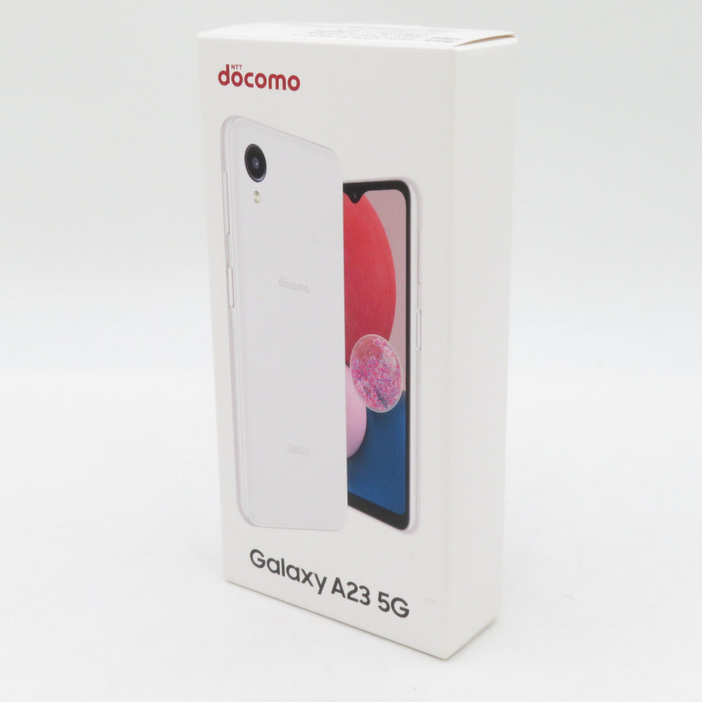 Galaxy A23 5G SC-56C ホワイト SIMロック解除済［docomo版 SIMフリー］2022年