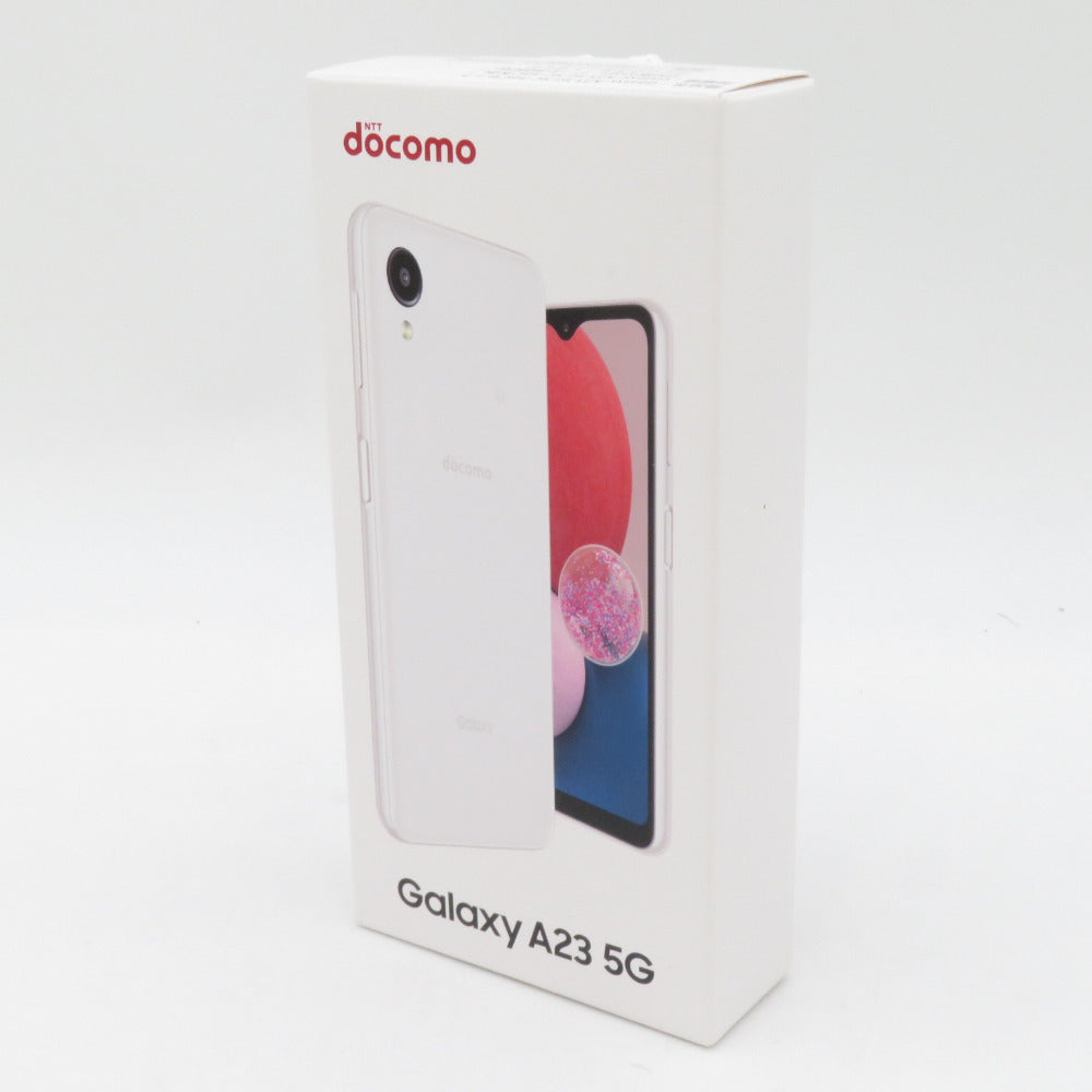 Galaxy A23 5G SC-56C ホワイト SIMロック解除済［docomo版 SIMフリー］2022年 未使用品