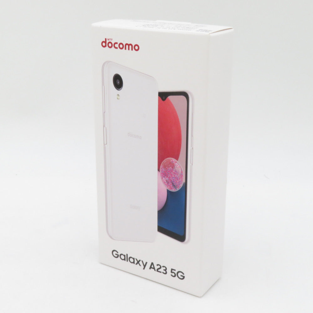 Galaxy A23 5G SC-56C ホワイト SIMロック解除済［docomo版 SIMフリー］2022年 未使用品