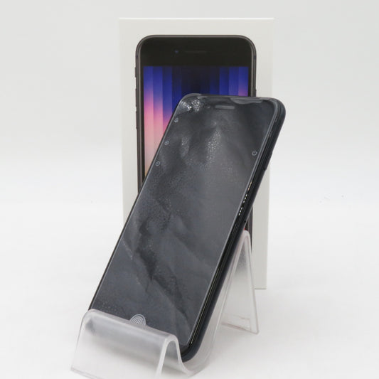 Apple iPhone SE 第3世代 docomo版 64GB MMYC3J/A ミッドナイト ネットワーク利用制限○ 2022年 SIMロックなし 開封済み 未使用品