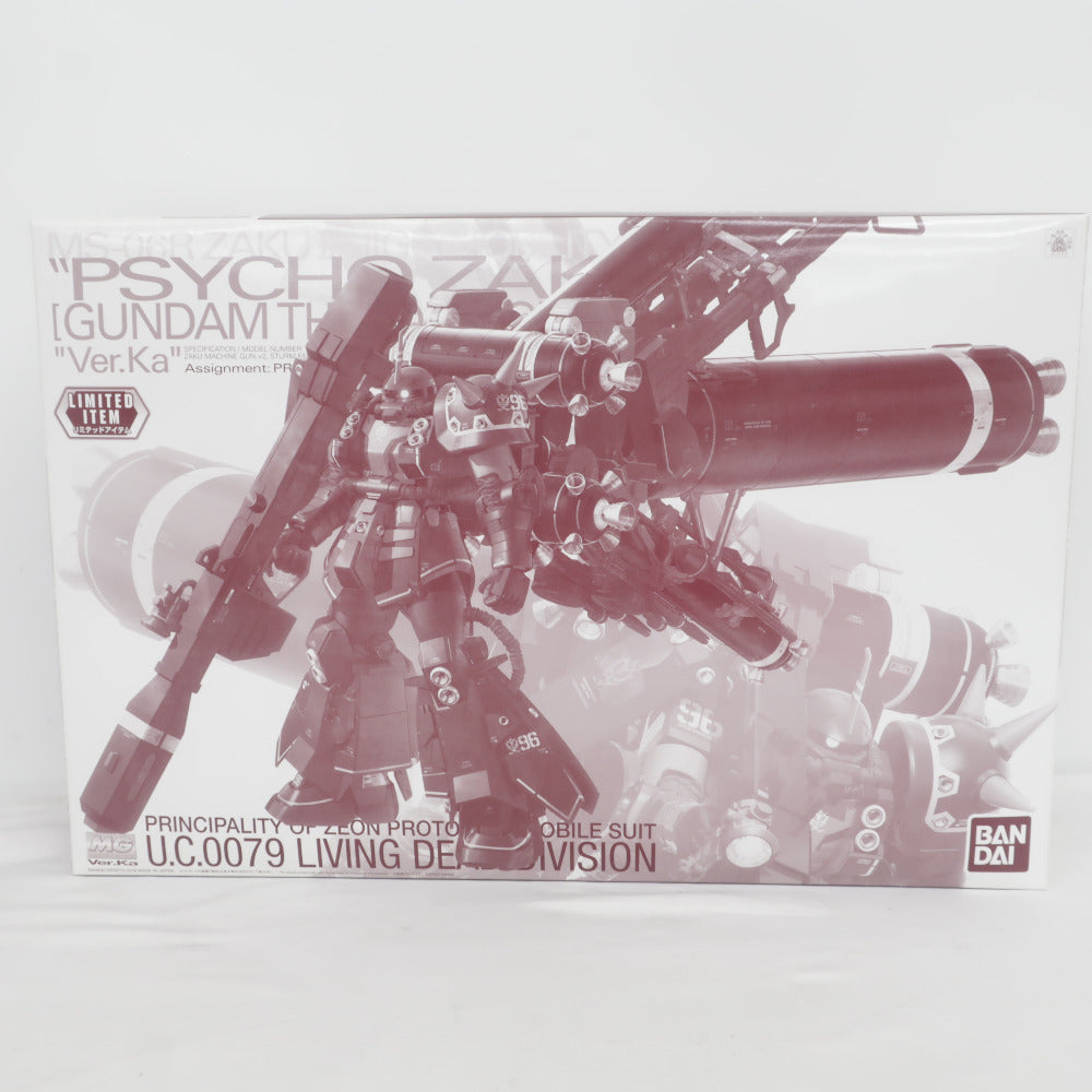 BANDAI SPIRITS (バンダイスピリッツ) プラモデル MG 1/100 MS-06R 高機動型ザク ”サイコ・ザク” Ver.Ka(GUNDAM THUNDERBOLT版) ハーフメカニカルクリアVer. 機動戦士ガンダム サンダーボルト ジャンク