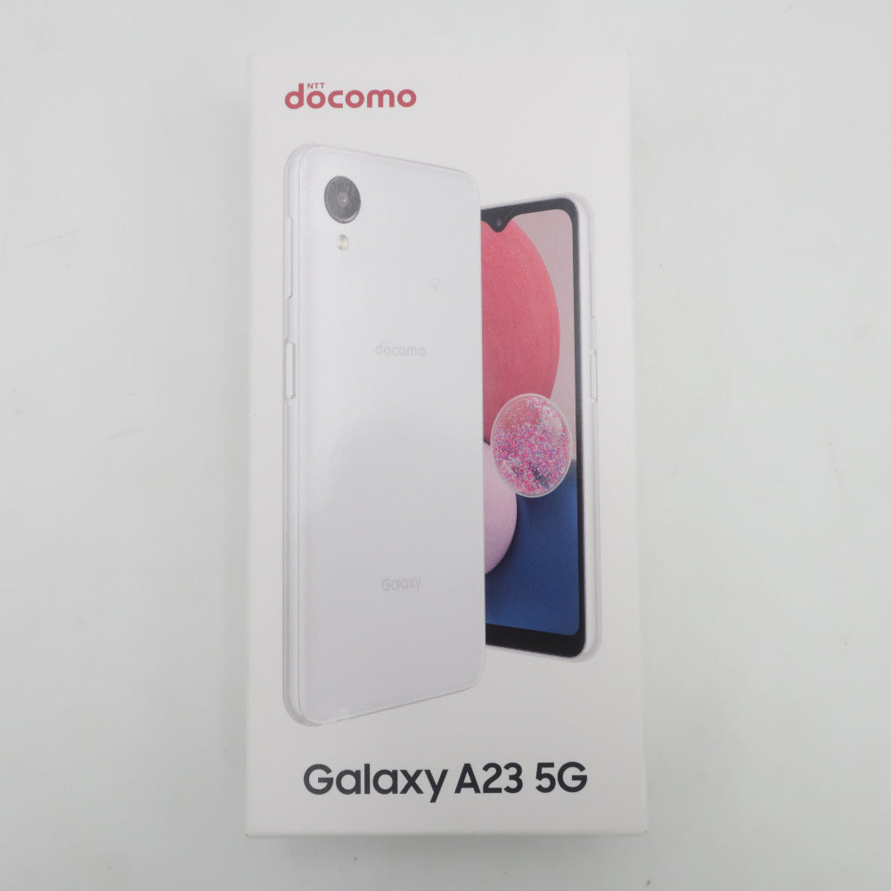Galaxy A23 5G SC-56C ホワイト SIMロック解除済［docomo版 SIMフリー］2022年 未使用品