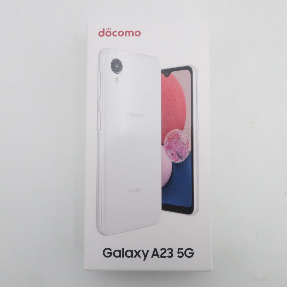 Galaxy A23 5G SC-56C ホワイト SIMロック解除済［docomo版 SIMフリー］2022年 未使用品