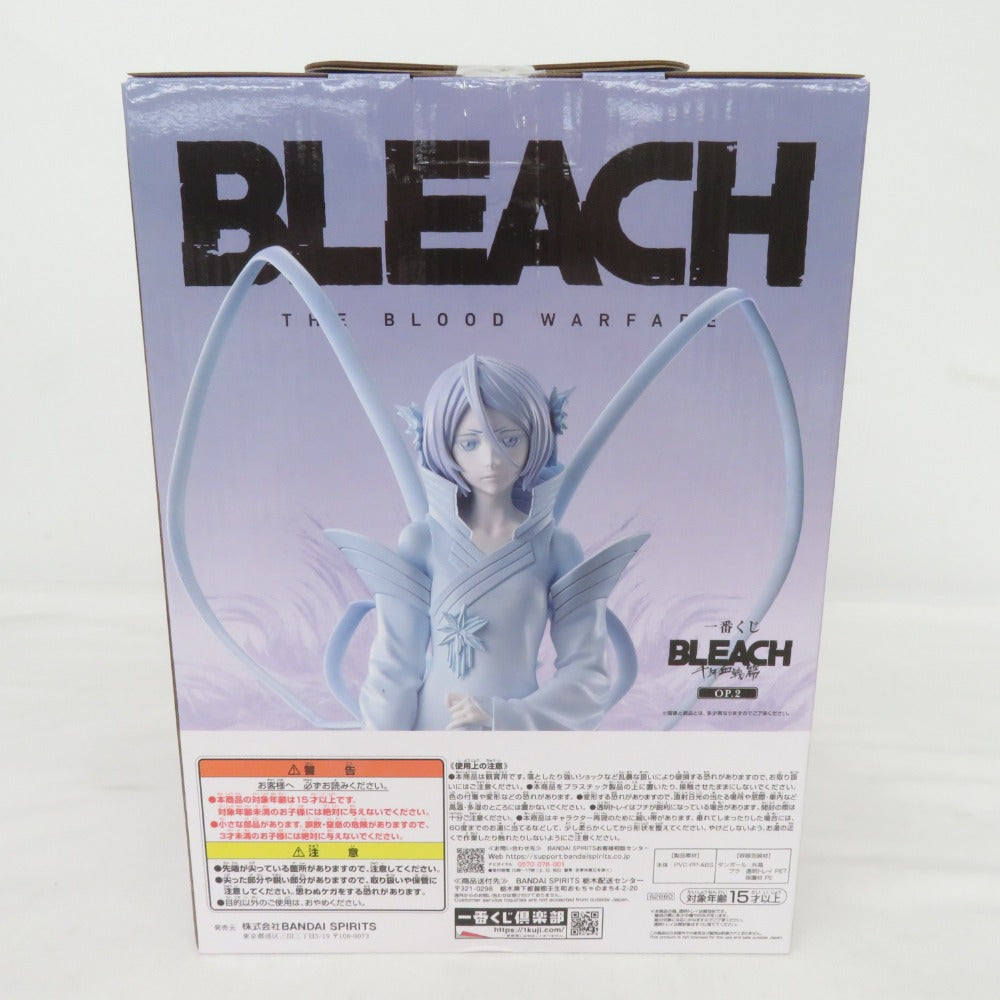 BLEACH 千年血戦編 OP2 C賞 朽木ルキア 白霞罸 MASTERLISE BANDAI バンダイ 一番くじ フィギュア 未開封品