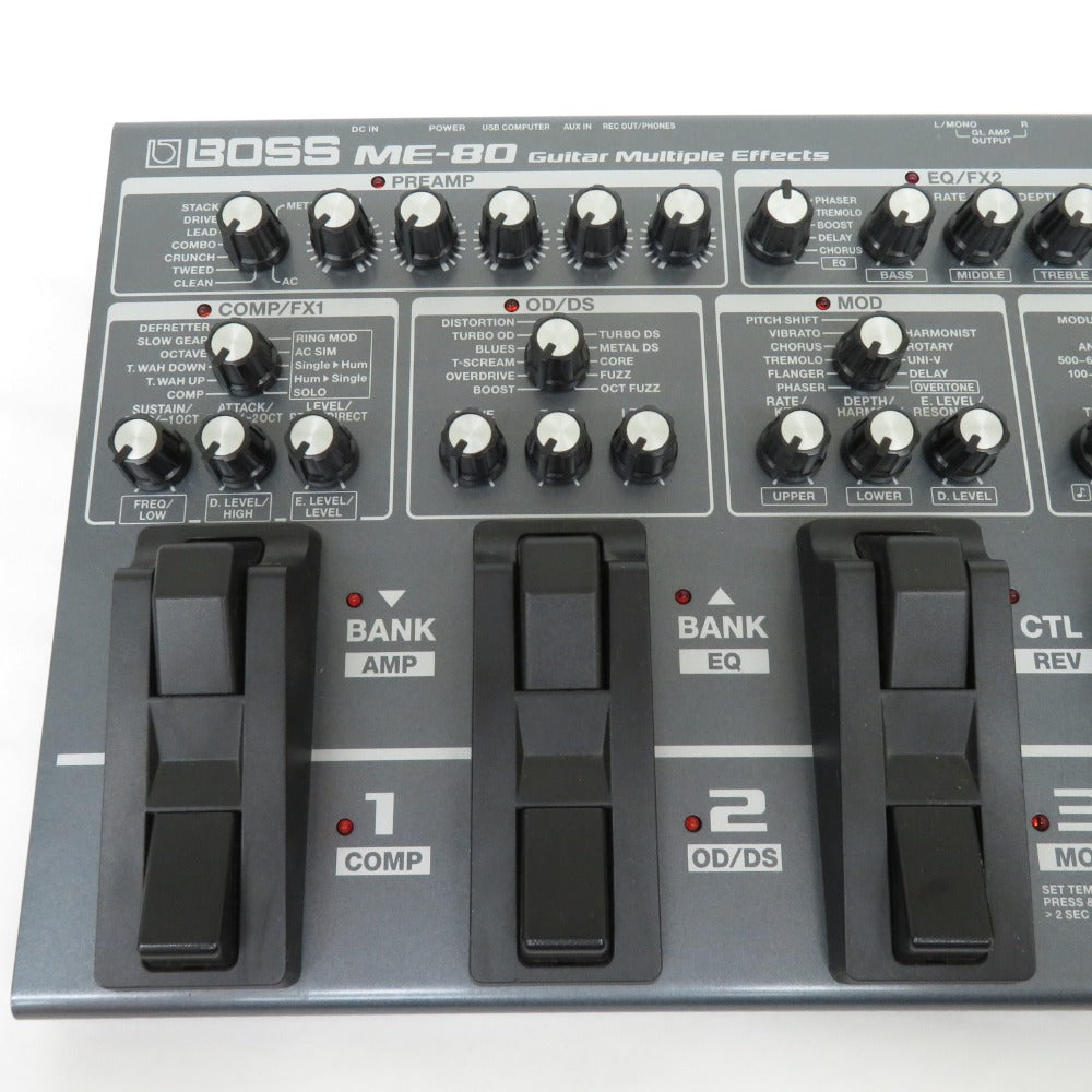 新感覚マルチエフェクター BOSS ME-80を使いこなそう！｜島村