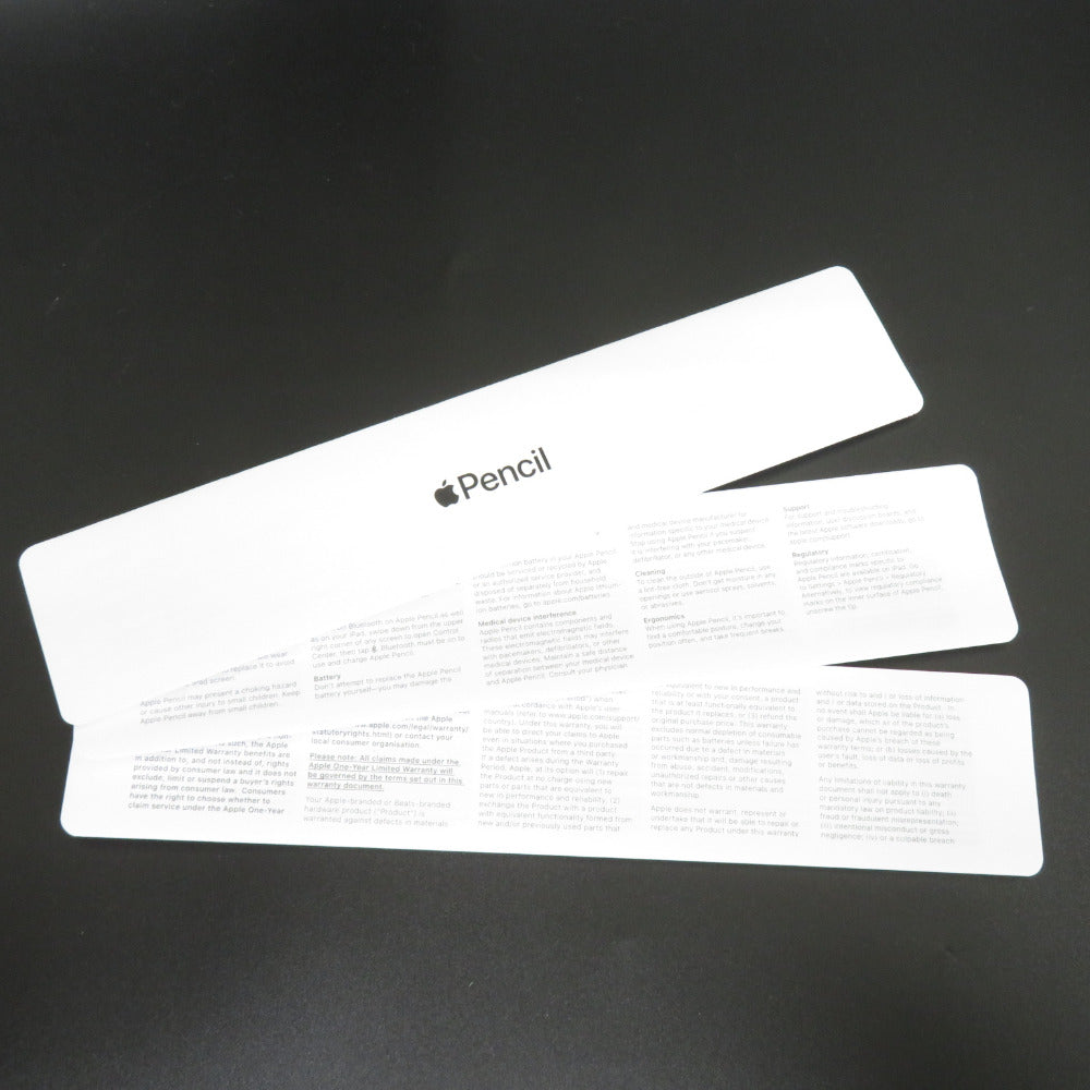 Apple アップル Apple Pencil 第2世代 タッチペン ホワイト MU8F2J/A