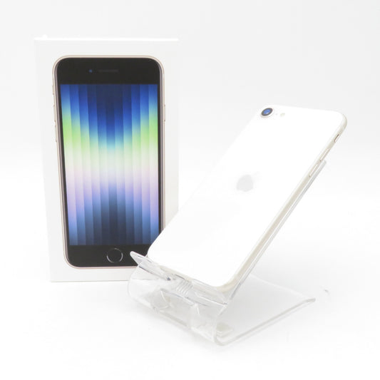 Apple iPhone SE(第3世代)  docomo版 64GB MMYD3J/A スターライト ネットワーク利用制限○ 2022年 SIMロックなし 開封済み 未使用品