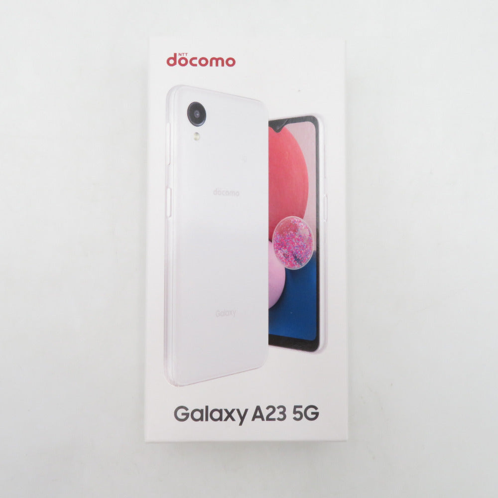 Galaxy A23 5G SC-56C ホワイト SIMロック解除済［docomo版 SIMフリー］2022年 未使用品
