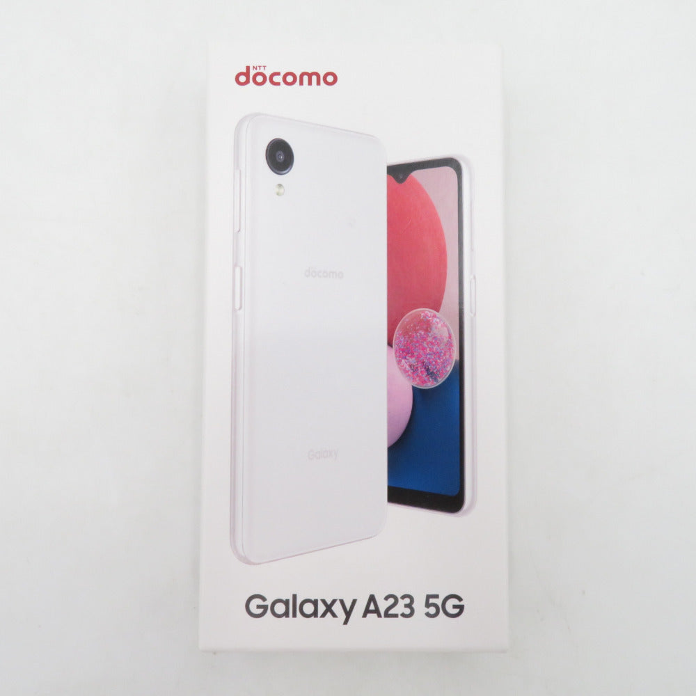 Galaxy A23 5G SC-56C ホワイト SIMロック解除済［docomo版 SIMフリー］2022年 未使用品
