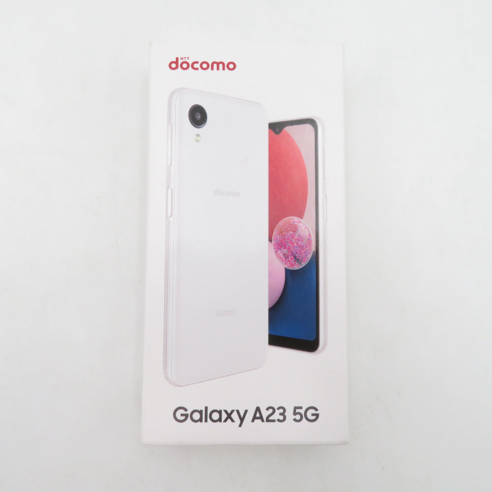Galaxy A23 5G SC-56C ホワイト SIMロック解除済［docomo版 SIMフリー］2022年 未使用品
