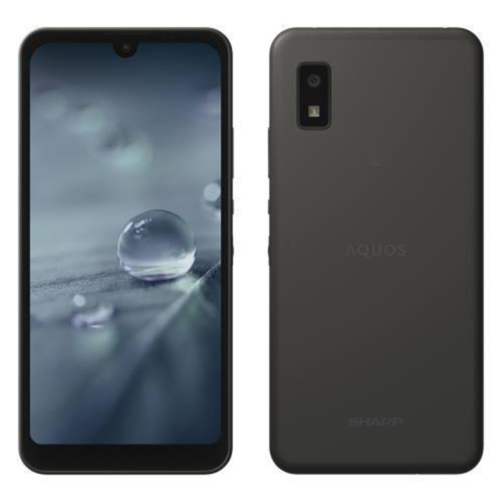 シャープ AQUOS アクオス Androidスマホ SHARP AQUOS wish 5G 5.7インチ  [SIMフリースマホ］SH-M20 B チャコール 未使用品