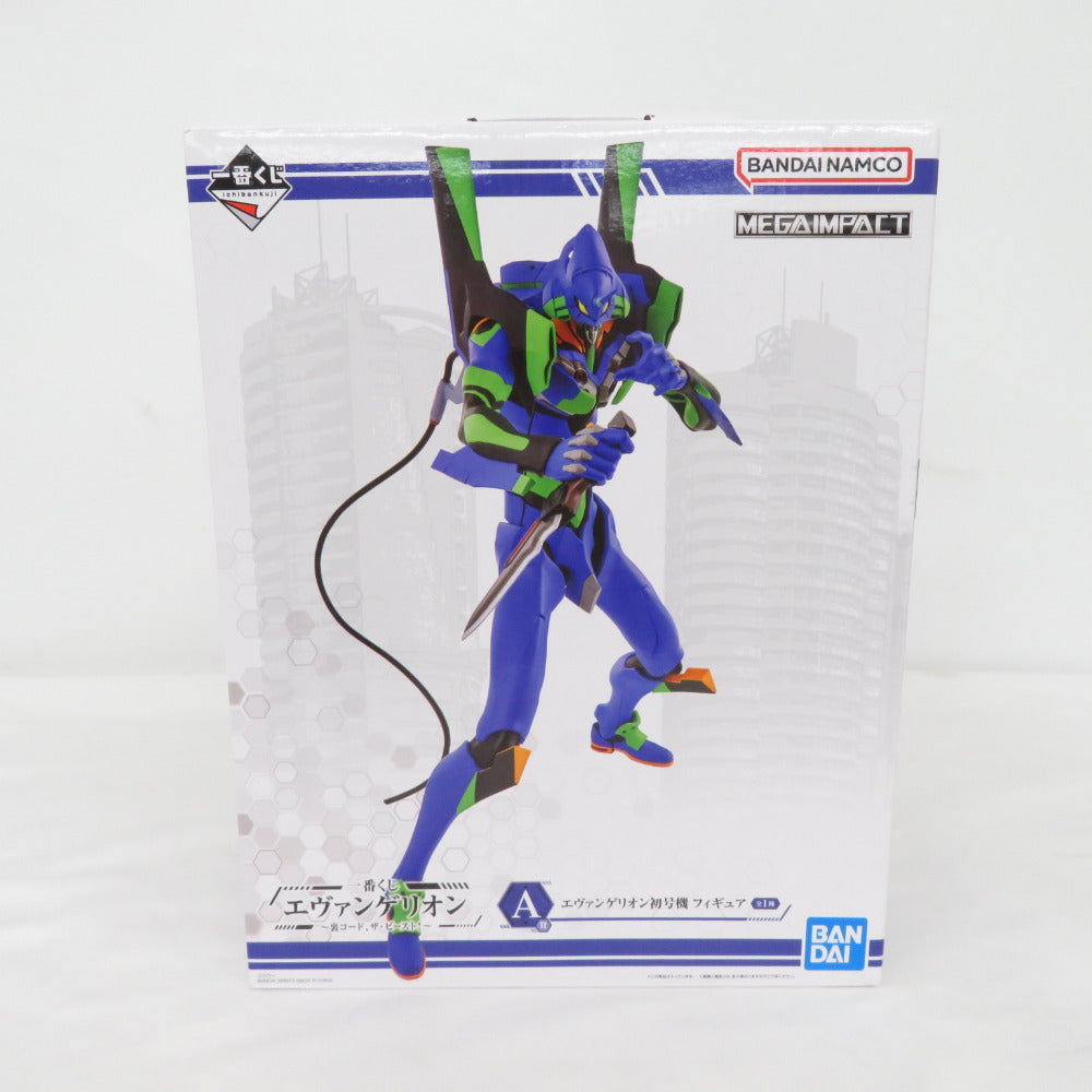 MEGAIMPACT エヴァンゲリオン ～裏コード、ザ・ビースト！～ A賞 エヴァンゲリオン初号機 フィギュア 未開封品 外箱イタミあり BANDAI バンダイ 一番くじ フィギュア 未開封品
