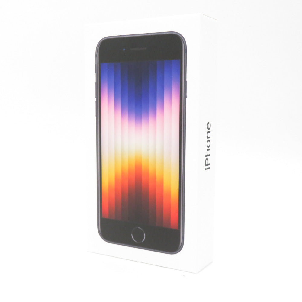 Apple iPhone SE（第3世代） docomo版 64GB MMYC3J/A ミッドナイト ネットワーク利用制限○ 2022年 SIMロックなし 開封済 未使用品