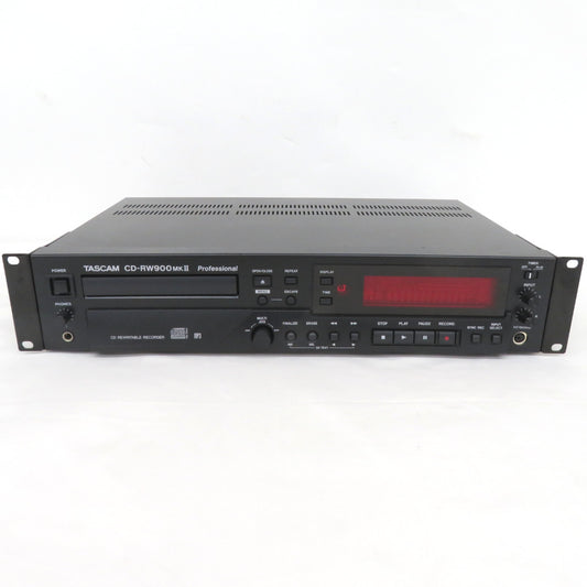 ティアック TASCAM (タスカム)  CDレコーダー/プレーヤー 業務用CDレコーダー CD-RW900MKII ※リモコン欠品