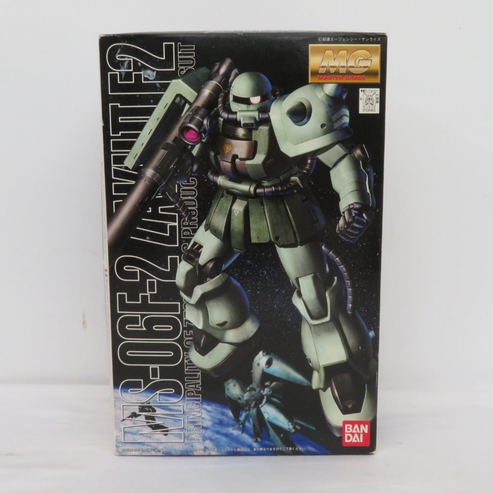 BANDAI MG 1/100 MS-06F-2 ザクIIF2型(ジオン公国軍仕様) 機動戦士ガンダム0083 STARDUST MEMORY 開封済み 未組立品 箱イタミ有 バンダイ プラモデル