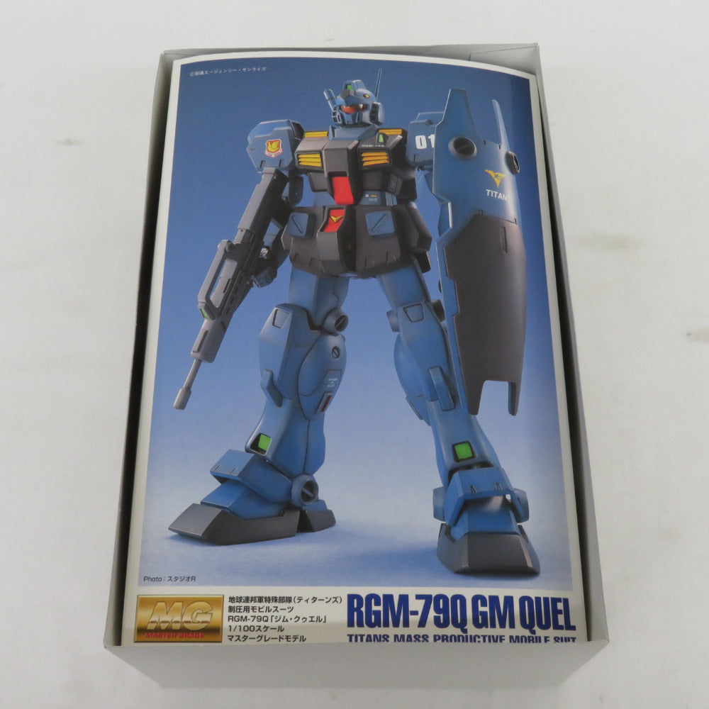 BANDAI MG 1/100 RGM-79Q ジム・クゥエル 機動戦士ガンダム0083 STARDUST MEMORY 開封済み 未組立品 箱イタミ有 バンダイ プラモデル