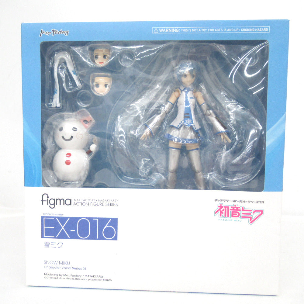 開封済 figma EX-016 VOCALOID 雪ミク figma マックスファクトリー フィグマ フィギュア