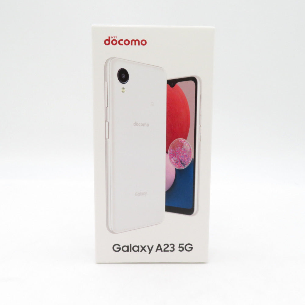 Galaxy A23 5G SC-56C ホワイト SIMロック解除済［docomo版 SIMフリー］2022年 未使用品