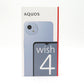 SHARP AQUOS wish4 SH-M27A ブルー SIMフリー 利用制限- 未開封品