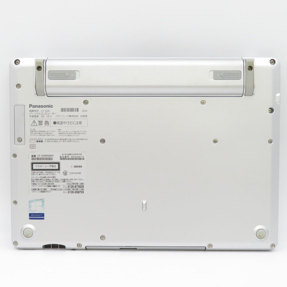 パナソニック Let’s note CF-FV7 CF-SZ6RDQVS 12.1型 Core i5-7300U 2.60GHz メモリ8GB SSD256GB