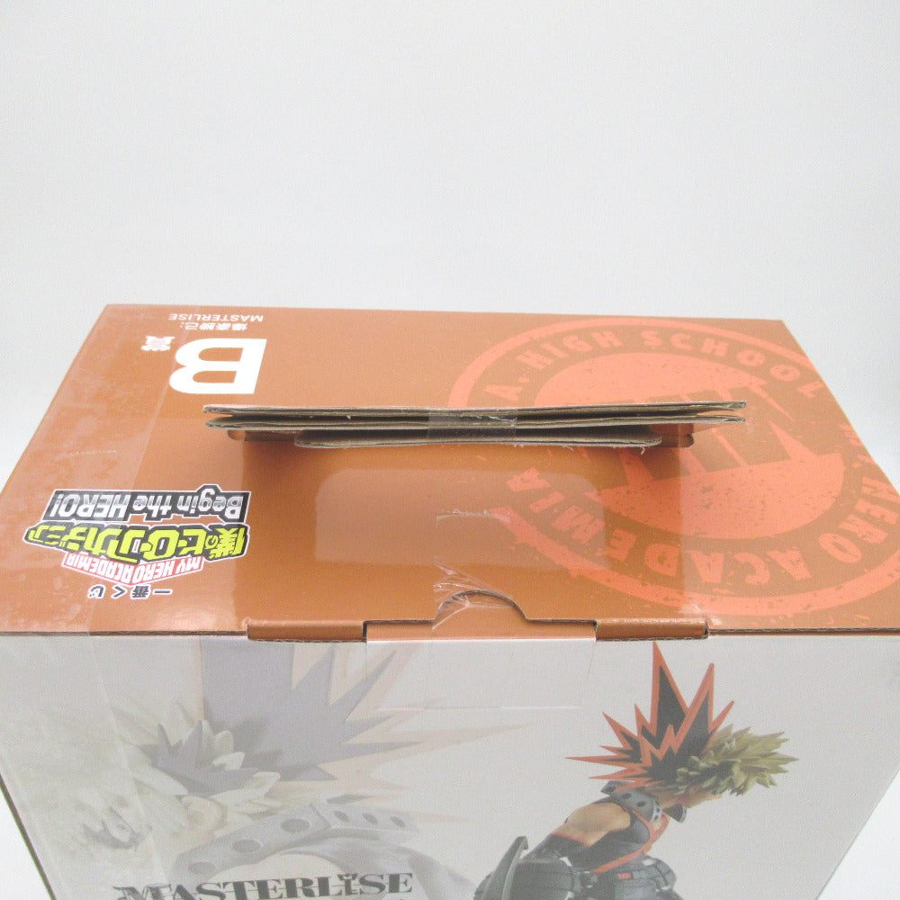 僕のヒーローアカデミア Begin the HERO！ B賞 爆豪勝己 MASTERLISE BANDAI バンダイ 一番くじ フィギュア 未開封品