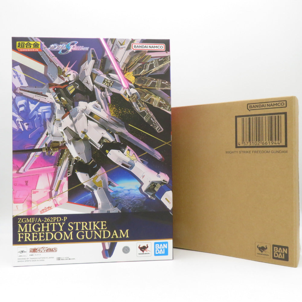 超合金 マイティーストライクフリーダムガンダム 「機動戦士ガンダムSEED FREEDOM」 BANDAI バンダイ フィギュア
