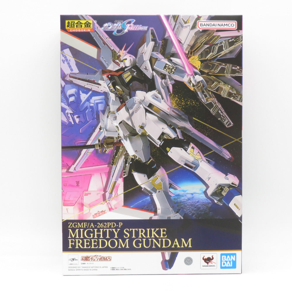 超合金 マイティーストライクフリーダムガンダム 「機動戦士ガンダムSEED FREEDOM」 BANDAI バンダイ フィギュア