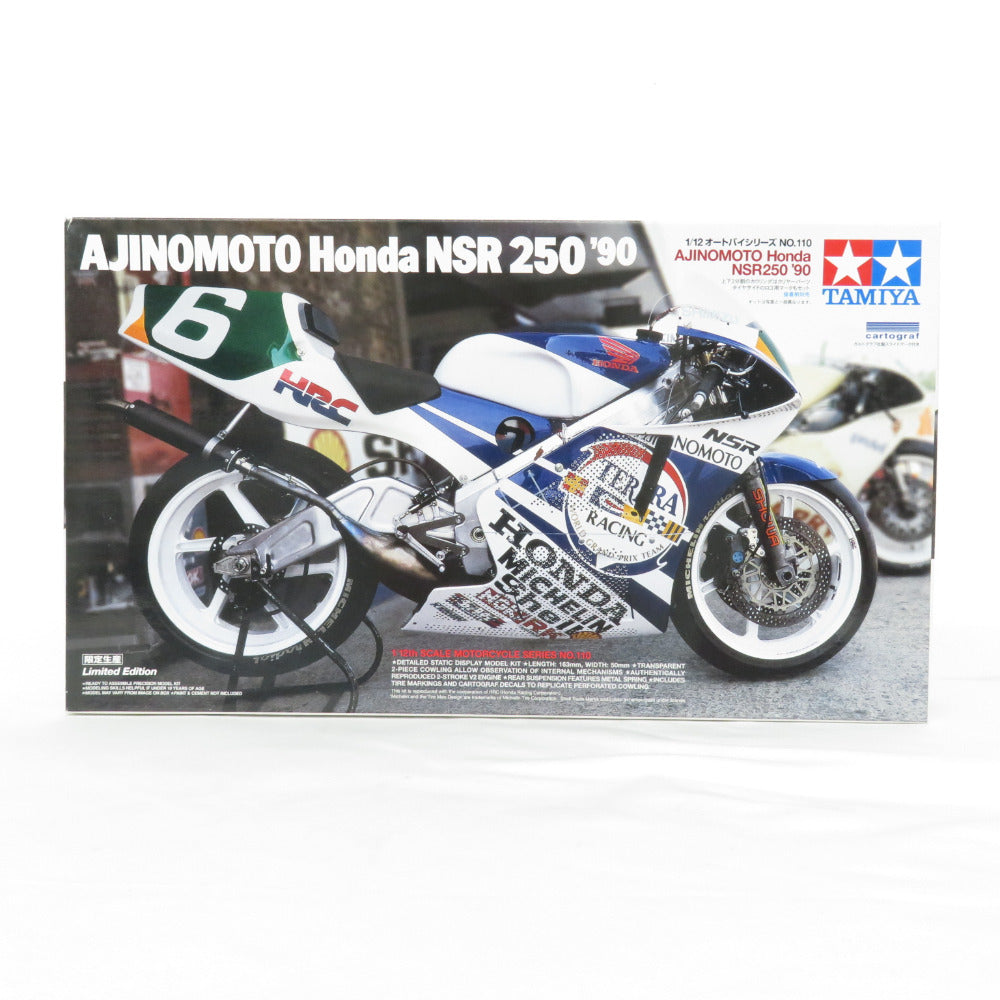 1/12 オートバイシリーズ No.110 AJINOMOTO Honda NSR250'90 味の素 ホンダ NSR250'90 TAMIYA タミヤ プラモデル 未組立品