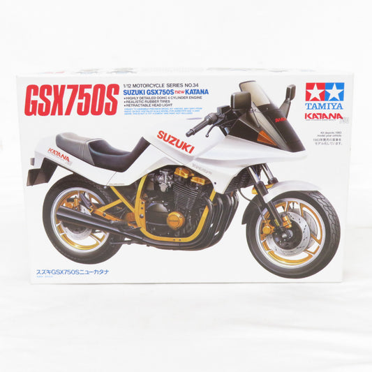 1/12 オートバイシリーズ No.34 スズキ GSX750S ニューカタナ TAMIYA タミヤ プラモデル 未組立品