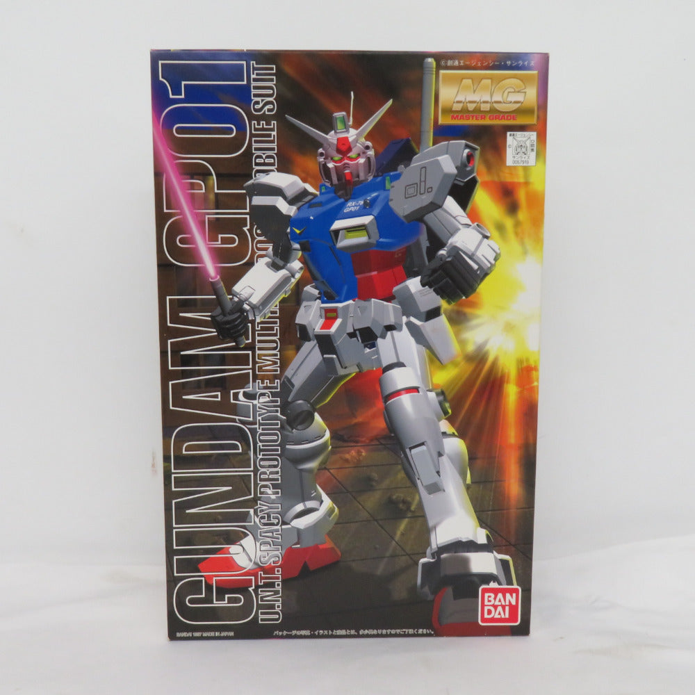 BANDAI MG 1/100 RX-78 GP01 GP01ゼフィランサス 機動戦士ガンダム0083 STARDUS 未組立品 箱イタミ有 バンダイ プラモデル