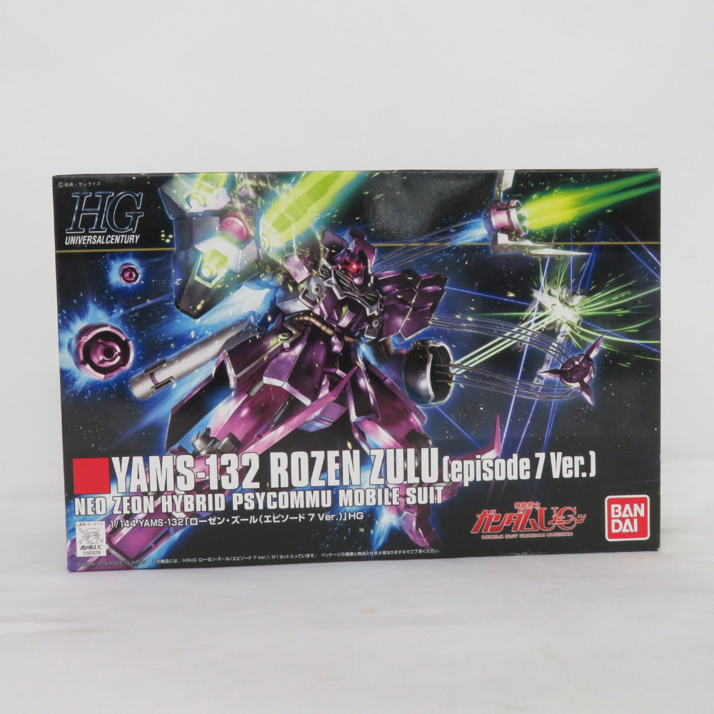 BANDAI HG 1/144 ローゼン・ズール(episode 7 Ver.) 機動戦士ガンダムUC 未組立品 箱イタミ有 バンダイ プラモデル