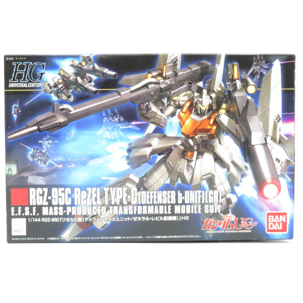 未組立品 1/144 HGUC RGZ-95C リゼル C型(ディフェンサーbユニット/ゼネラル・レビル配備機) 「機動戦士ガンダムUC」 シリーズNo.142 [0176508] BANDAI バンダイ プラモデル