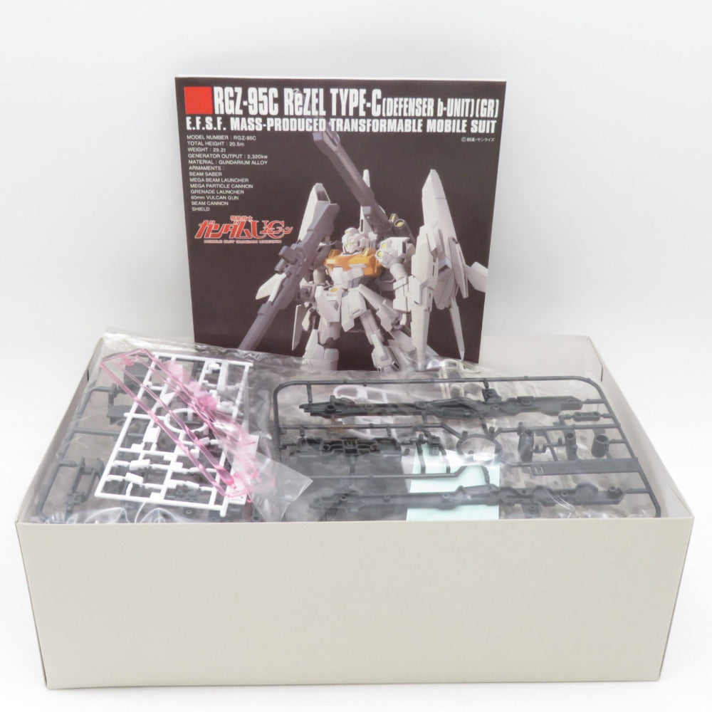 未組立品 1/144 HGUC RGZ-95C リゼル C型(ディフェンサーbユニット/ゼネラル・レビル配備機) 「機動戦士ガンダムUC」 シリーズNo.142 [0176508] BANDAI バンダイ プラモデル