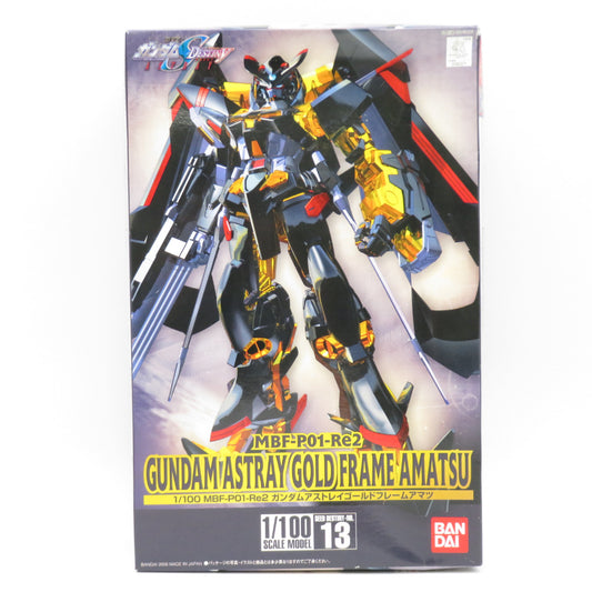 未組立品 1/100 MBF-P01Re ガンダムアストレイ ゴールドフレーム 天(アマツ) 「機動戦士ガンダムSEED DESTINY ASTRAY」 シリーズNo.13 [0145071] BANDAI バンダイ プラモデル