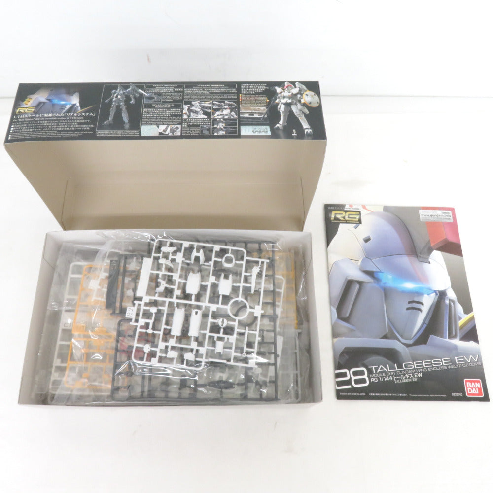 RG 1/144 TALLGEESE トールギス EW 新機動戦記ガンダムW Endless Waltz 未組立品 BANDAI SPIRITS バンダイスピリッツ プラモデル