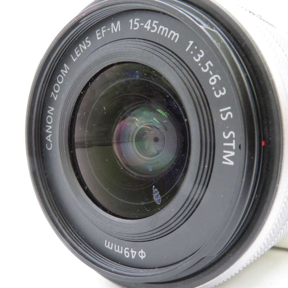 Canon EOS EOS M100 EF-M15-45 IS STM レンズキット [ホワイト]