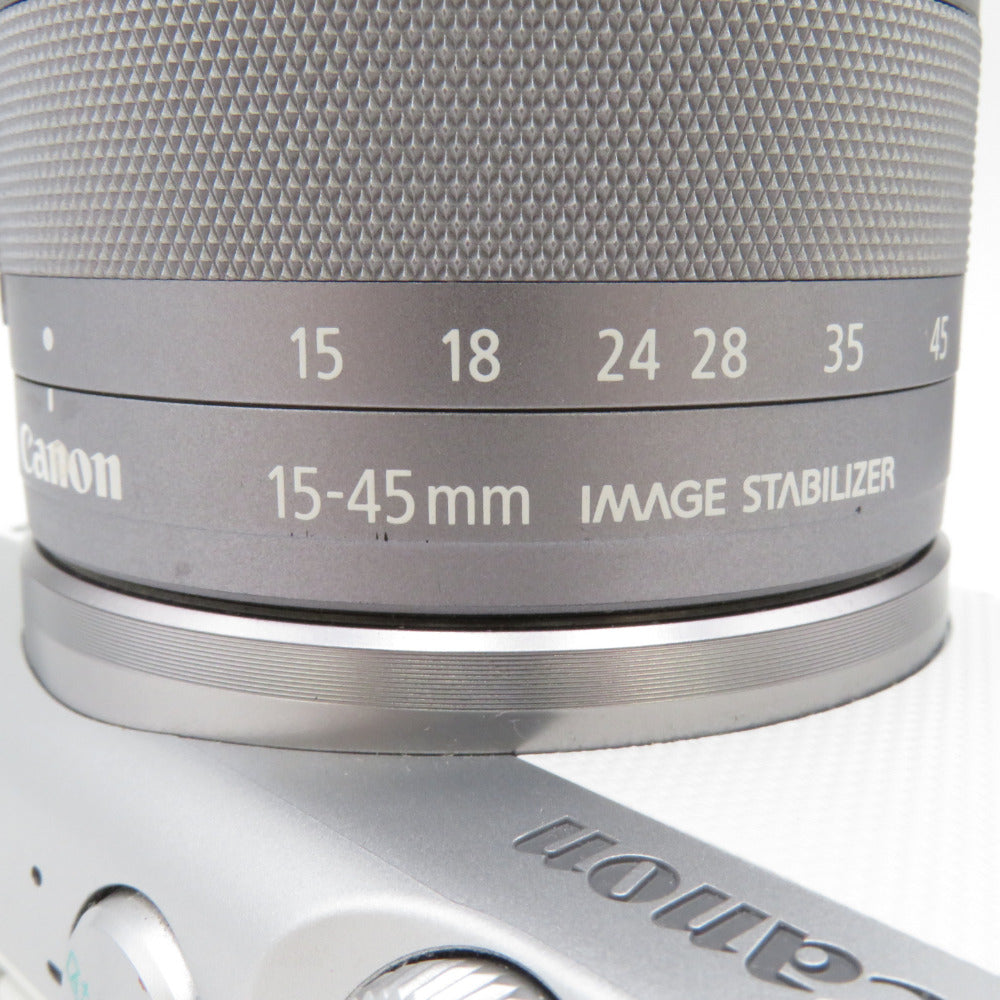 Canon EOS EOS M100 EF-M15-45 IS STM レンズキット [ホワイト]