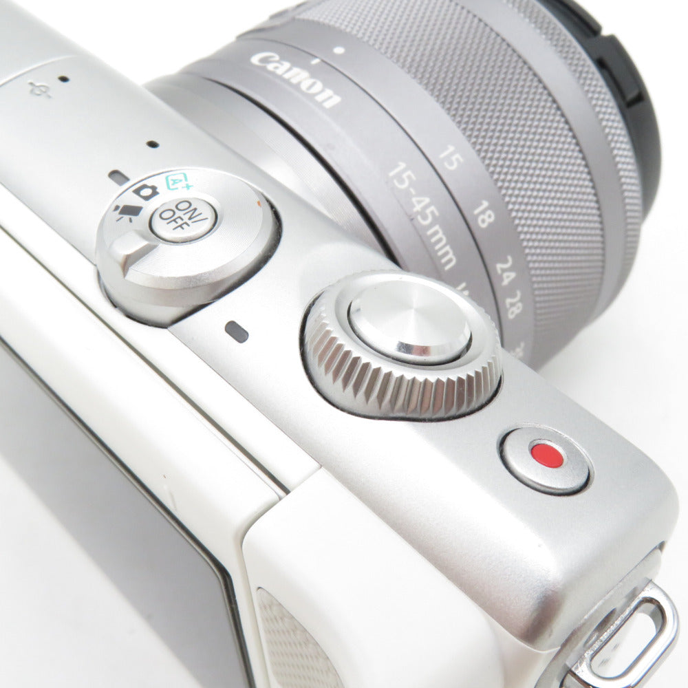 Canon EOS EOS M100 EF-M15-45 IS STM レンズキット [ホワイト]