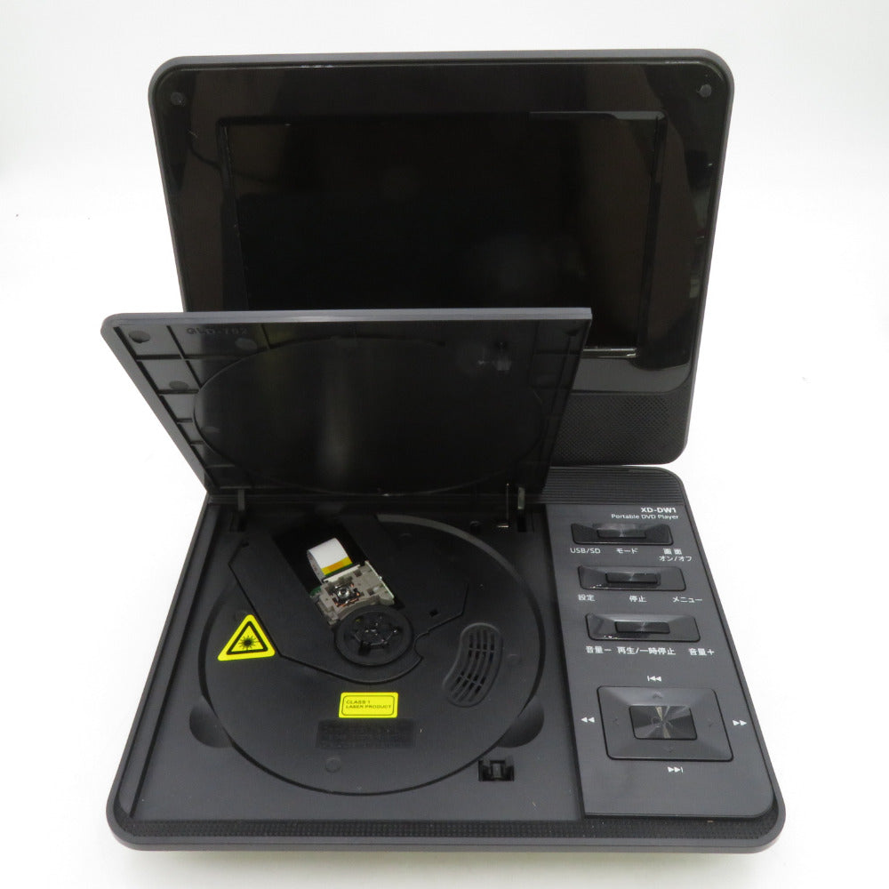 AIWA アイワ  7インチ ポータブルDVDプレーヤー XD-DW1 ※リモコン欠品 XD-DW1