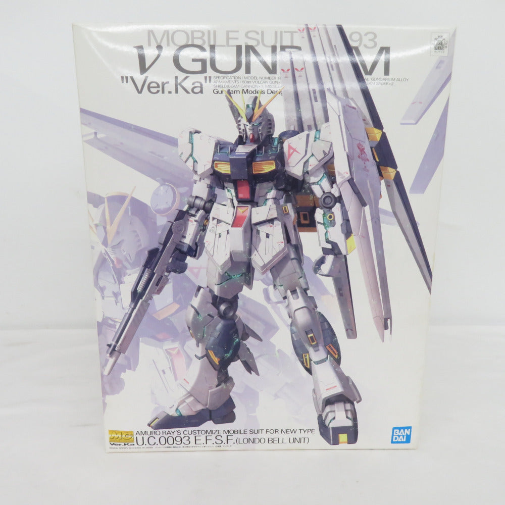 MG 1/100 RX-93 νガンダム Ver.ka 機動戦士ガンダム 逆襲のシャア ※外箱イタミ有 未組立品 BANDAI SPIRITS バンダイスピリッツ プラモデル