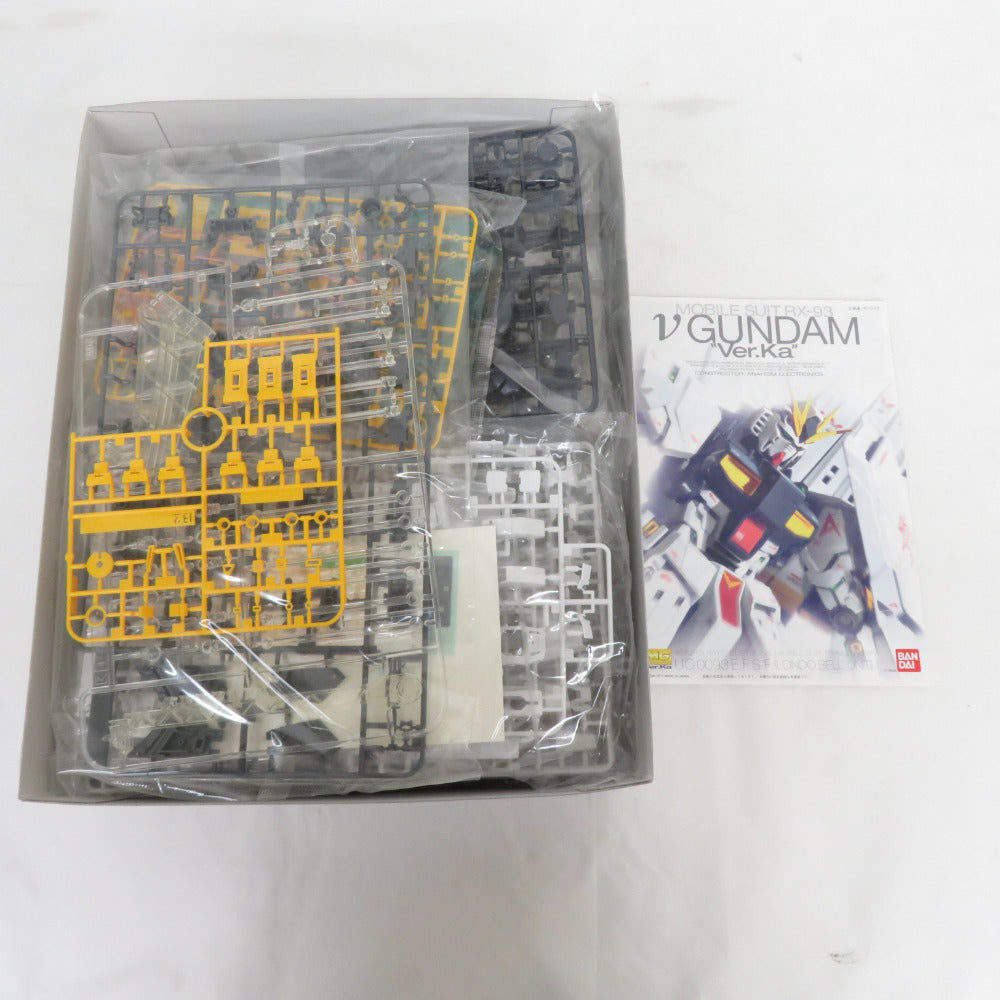 MG 1/100 RX-93 νガンダム Ver.ka 機動戦士ガンダム 逆襲のシャア ※外箱イタミ有 未組立品 BANDAI SPIRITS バンダイスピリッツ プラモデル