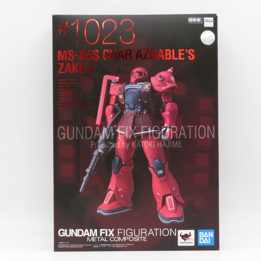 未組立品 MS-05S ザクI(シャア専用機) 「機動戦士ガンダム THE ORIGIN」 GUNDAM FIX FIGURATION METAL COMPOSITE BANDAI バンダイ プラモデル