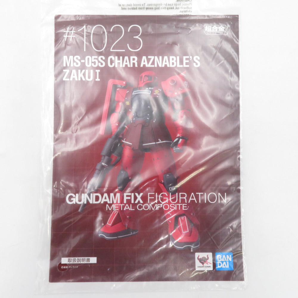 未組立品 MS-05S ザクI(シャア専用機) 「機動戦士ガンダム THE ORIGIN」 GUNDAM FIX FIGURATION METAL  COMPOSITE BANDAI バンダイ プラモデル ｜コンプオフ プラス – コンプオフプラス 公式ショップ