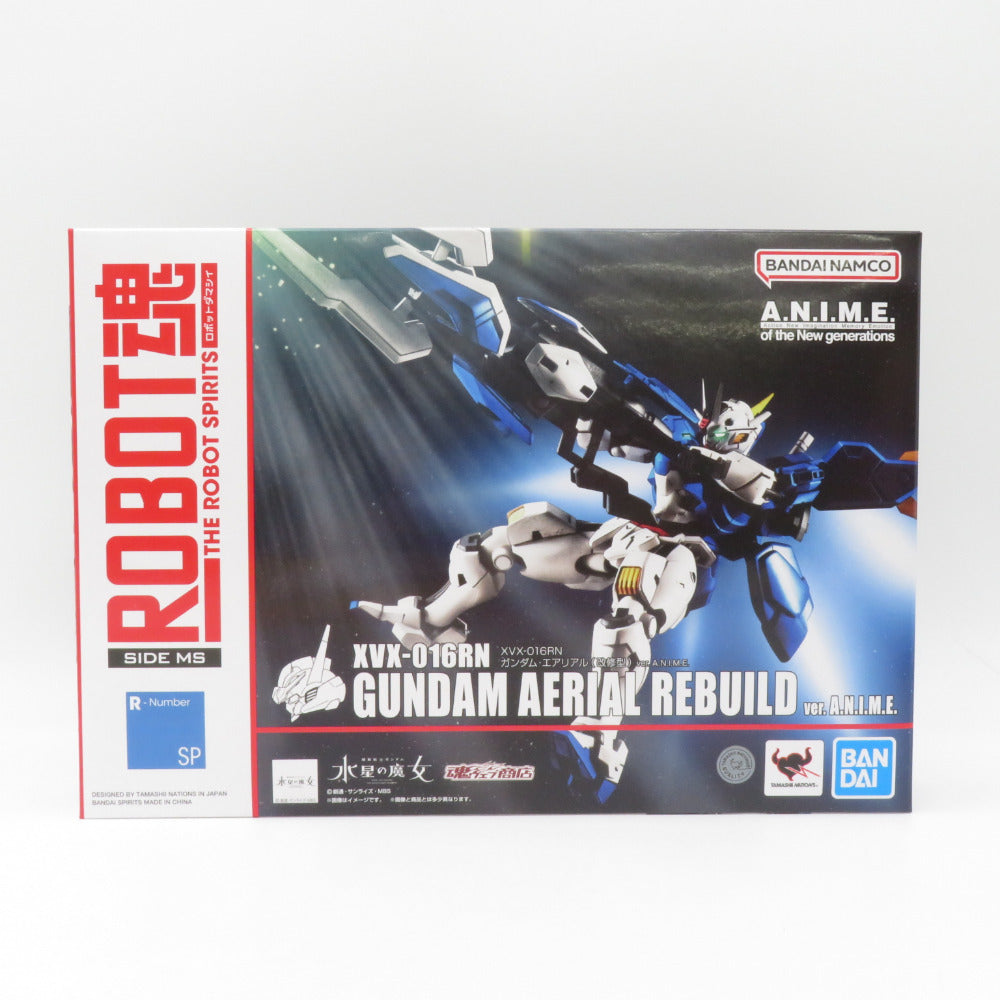 ロボット魂 未開封品 〈SIDE MS〉 ガンダム・エアリアル(改修型) ver. A.N.I.M.E. 機動戦士ガンダム 水星の魔女 初期不良対応パーツ・輸送箱付き フィギュア